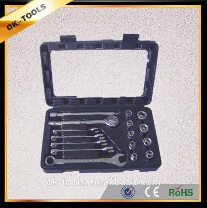 OK-tools 13PCS Socket Tool sets, Wrenches, Ratchet wrench tools set