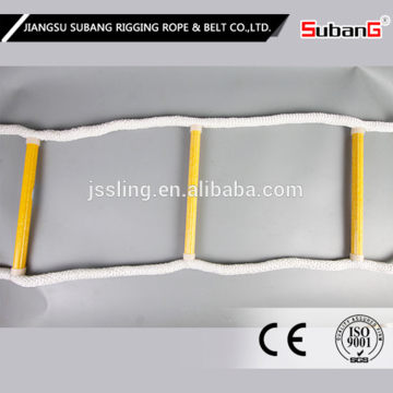 safety adult wooden marine rope ladder