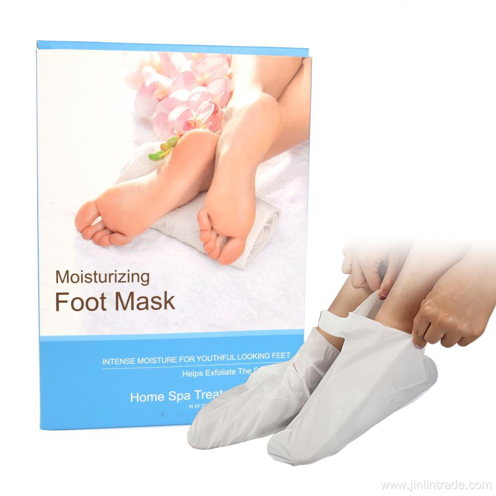 Feet Moisturizing Sock Spa Natural Silk Treatment