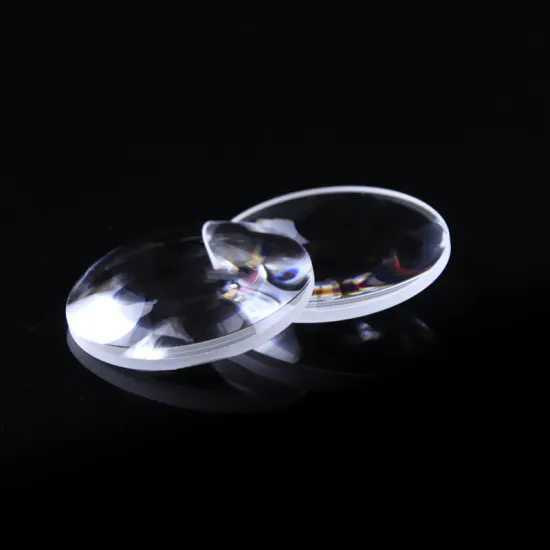 Optical Glass Biconvex AR Coating UV Fused Silica Plano-Convex Lens Applications