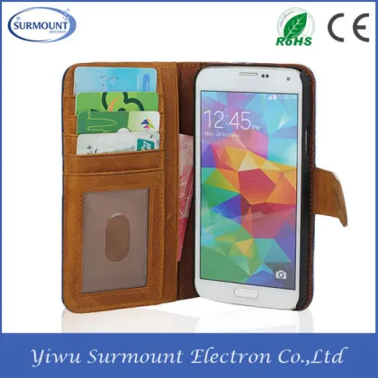 PU Leather bag Wallet flip mobile phone case for zte blade l2 mobile phone cover