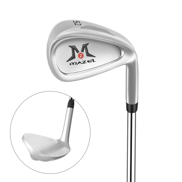 MAZEL Full CNC Face Loft 52/56/60 Degree Premium Silver Golf Club Wedges