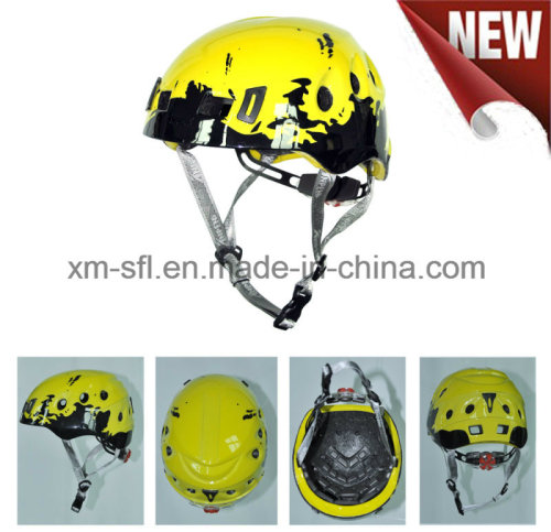 PC Super Light En 12492 Yellow Rock Climbing Helmet