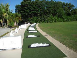 15MM Height Golf Artificial Grass Turf Field Green / Olive