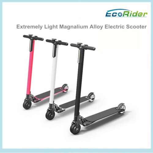 Yetişkin Ucuz Magnalium Alaşımlı Katlanabilir Elektrikli Scooter, Katlanır Yetişkin Elektrikli Bisiklet