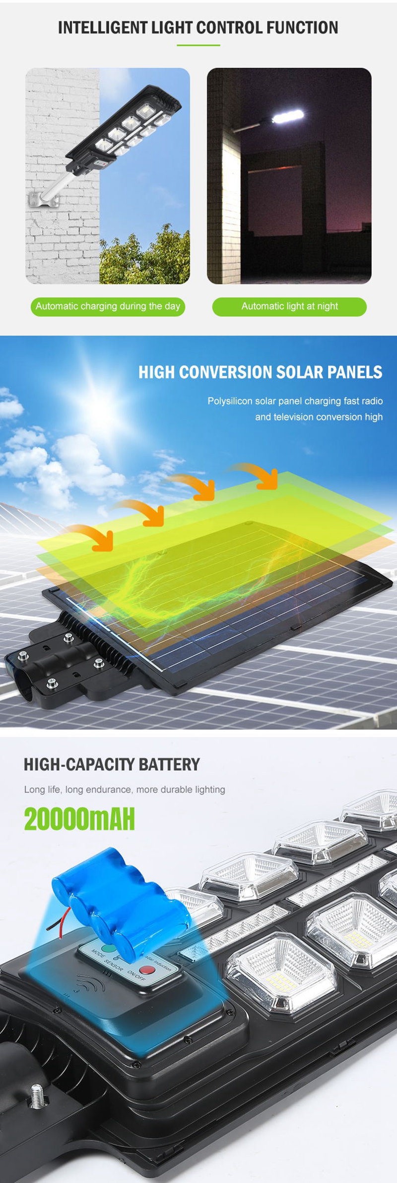 200w Solar Street Light