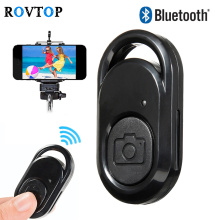 Rovtop Bluetooth Remote Control Shutter Wireless Controller Camera Selfie Stick Shutter Release Phone Monopod For iOS Android Z4