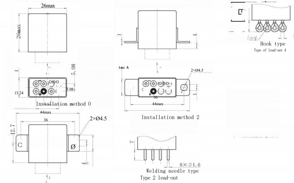 JQX-2Z15BM mecanism de forță echilibrată și construcție internă