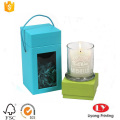 Candle Packaging Cardboard Box With Handle