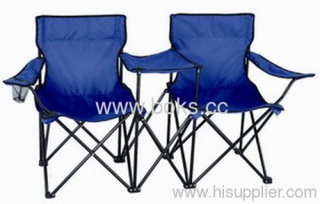 Blue Plastic Armrest Chairs 