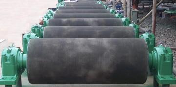 Smooth Rubber Lagging Bend Pulley