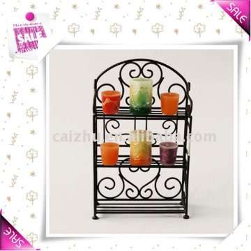 Mannufacturer china cheap floor standing metal candle holders