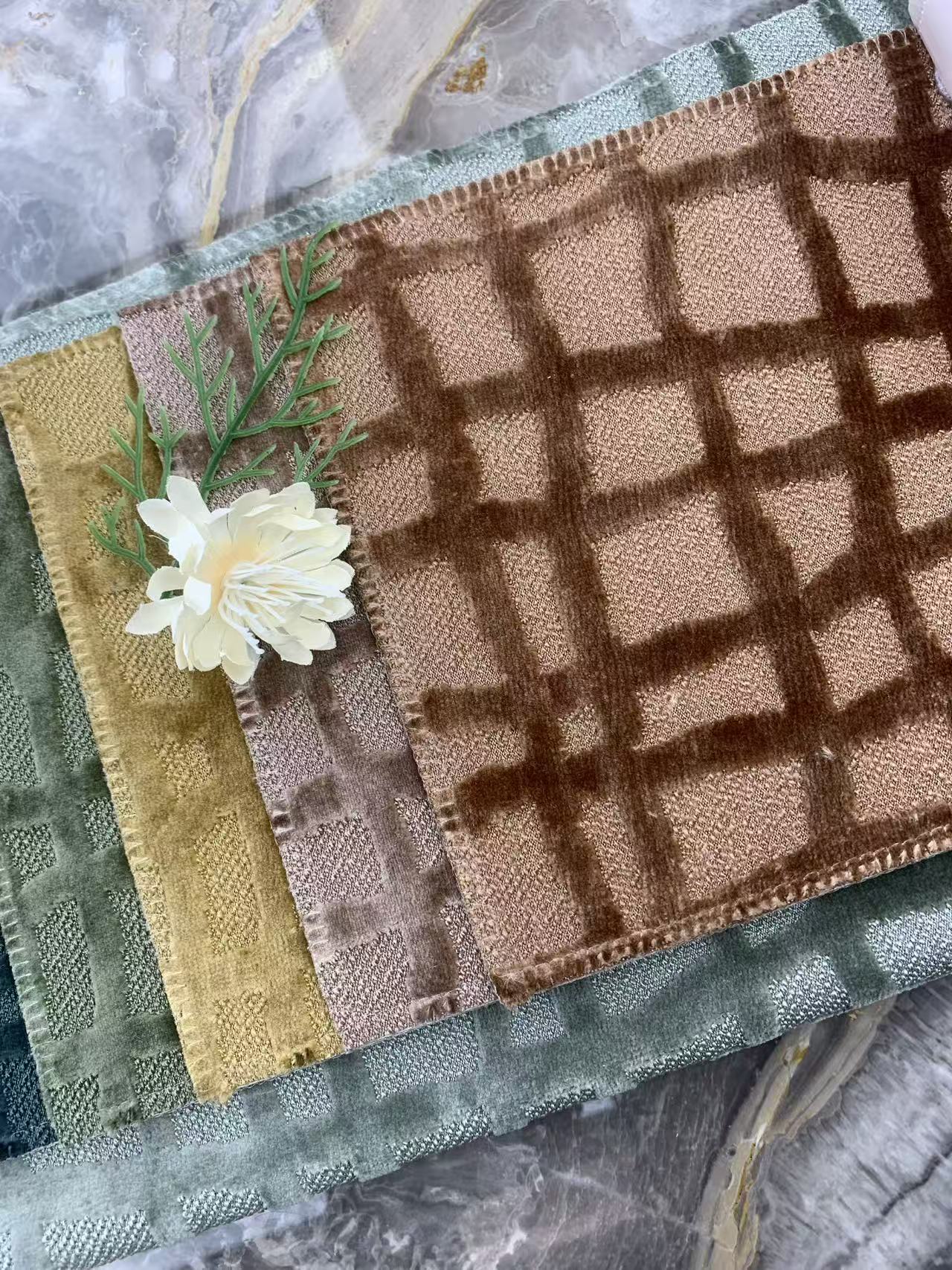Cut Velvet Fabric