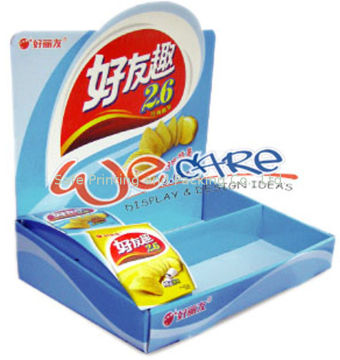 Countertop Cardboard Pdq Display , Supermarket Pop Display