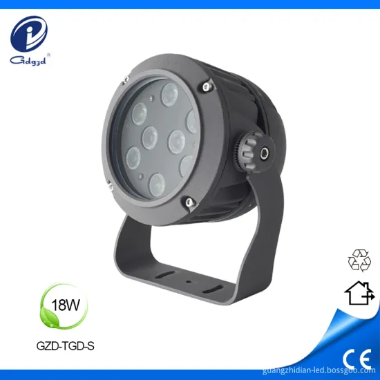 Round landscape super bright waterproof flood light led