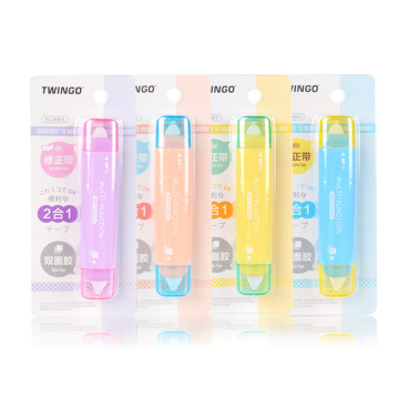 Japanese Double-Sided Correction Tape for Students and Stationery