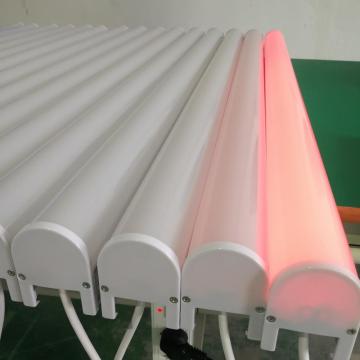 Farbwechsel RGBW LED Tube Fassade Wandleuchte