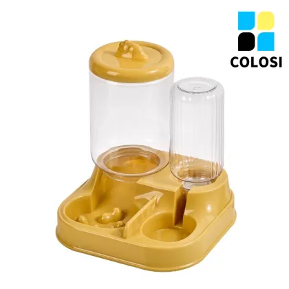 Large-capacity automatic pet feeder