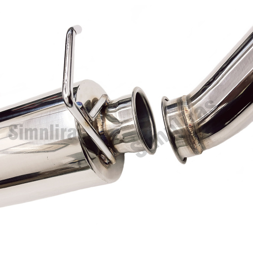 Moxin rostfreier Katzen-Rücken-Auspuff für Civic Si FB6/FG4 2012-15 3 Zoll Rohr