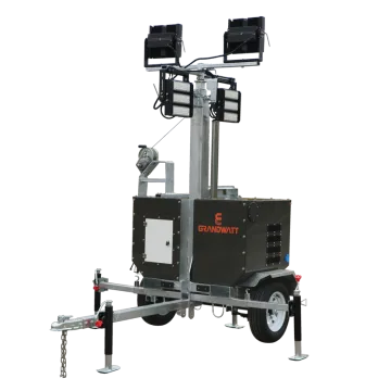 vertical mobile lighting towers