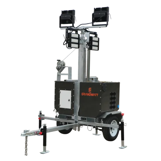 vertical mobile lighting towers