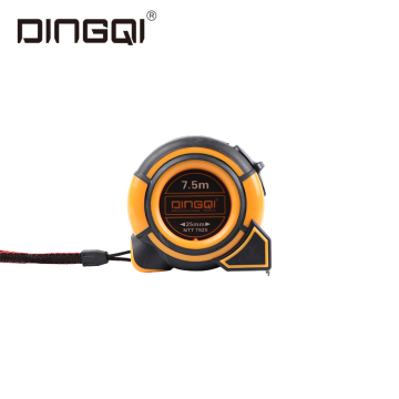 DingQi Einziehbares Auto-Lock 7,5 m Stahl-Maßband