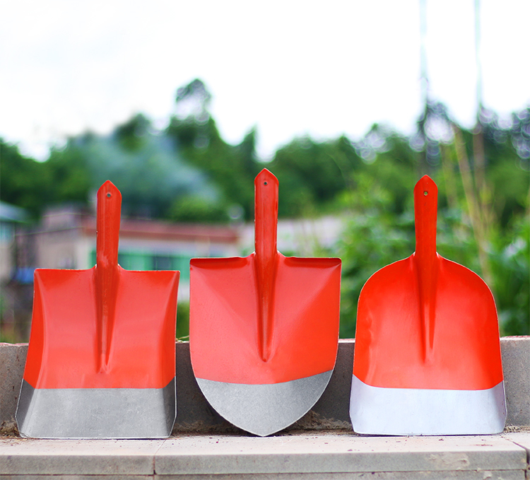 Hot Selling Multifunctional steel hand shovel agricultural outdoor garden farm tool handle shovel
