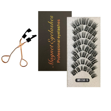 Wholesale Partner Set of 4Pairs Magnetic False Eyelashes - Soft and High-Quality