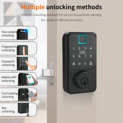 American Fingerprint Password Deadbolt Door Lock