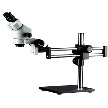 High Quality ZM-2BP3 0.7x-4.5x Binocular Stereo Microscope with Dual Arm Boom Stand - Hot Sale