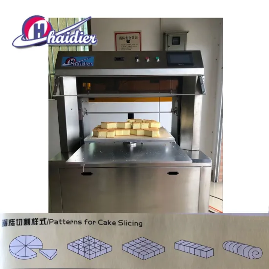 Automatic Food Slicer Cake Cutting Machine for Round Cake