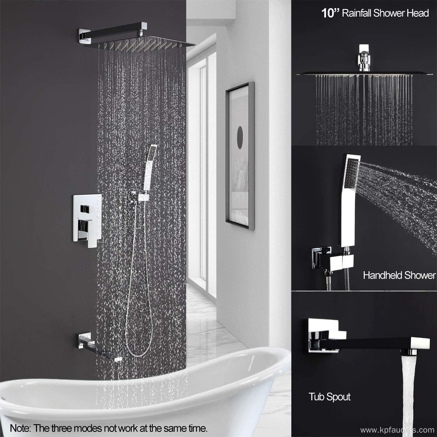 Industry Leader Luxurious European Shower Faucet Concealed