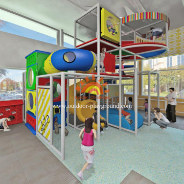 Adventure Steel Indoor Playground Structure