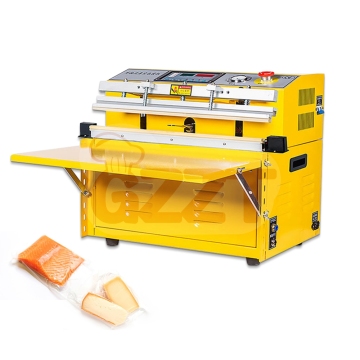 Machine à l'emballage alimentaire de la buse externe semi-automatique
