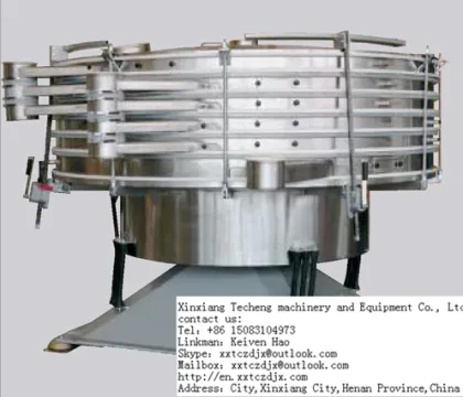CE ISO vibratory sifter for chemical catalyst
