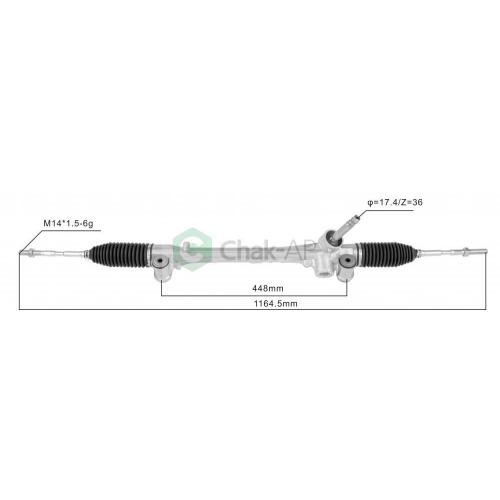 Système d&#39;alimentation de direction automobile RHD pour Toyota Yaris 2014-