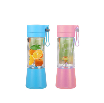 Customizable Factory Cheap USB Charging 4-Leaf Blender Smoothie Machine Fruit Juicer