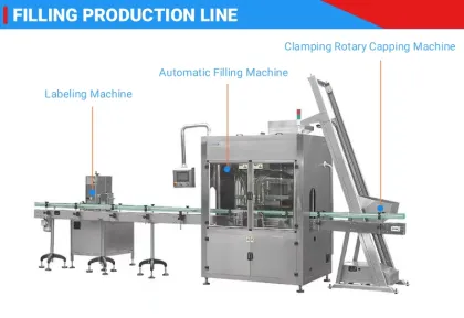 Factory Price Pneumatic Automatic Food Edible Cooking Oil Olive Oil Bottle Filling Machine