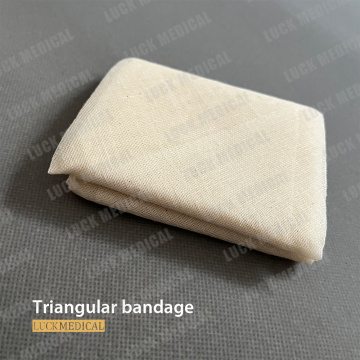 Bendaggio triangolare bandage medica usa e getta
