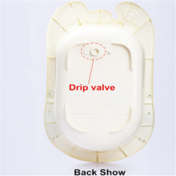 목욕 침대를 가진 아기 안전 플라스틱 욕조