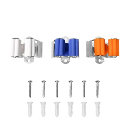 Kitchen Organizer Broom Mop Hanger and Broom Holder