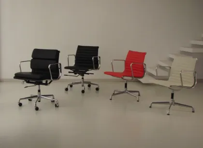 charles eames aluminum office chair