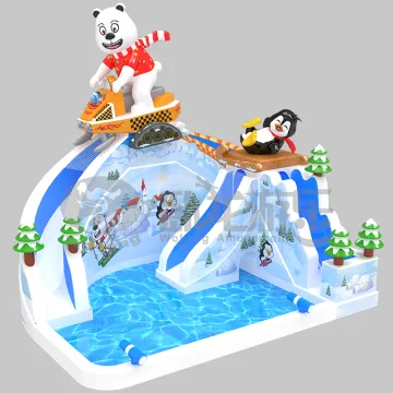 PVC Material Inflatable Water Park Equipment Water Game