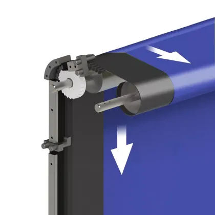 Cold storage doors and high-speed doors