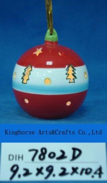 Christmas Tree Decorative Ceramic Hanging Ball