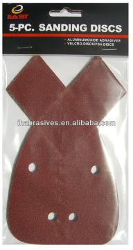 abnormal velcro disc,for metal, steel or wood, 100x170mm