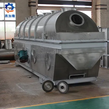 Industrial Scale Carbon Black Fluid Bed Dryer