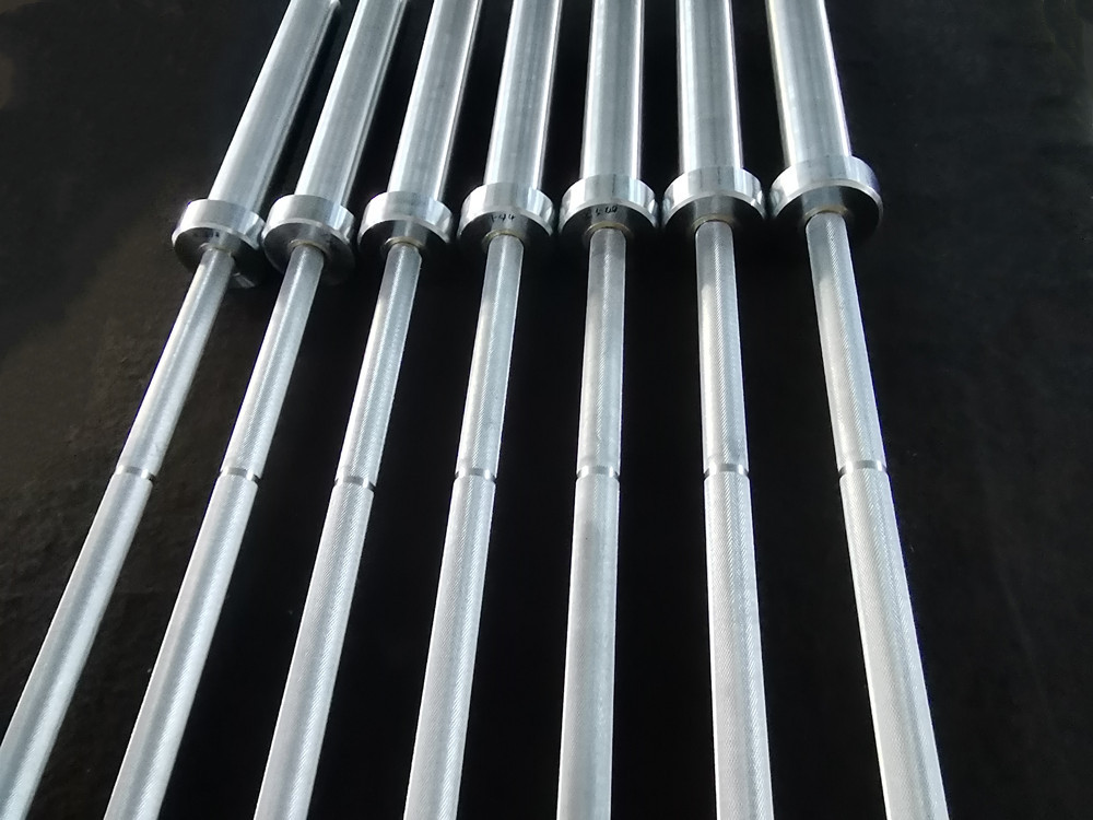 Chrome plating 20 kg spring steel barbell bar