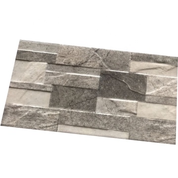 Hot Sale Rustic Villa Matte Glazed 3D Concave Convex Antique Exterior Wall Porcelain Tiles 200x400mm