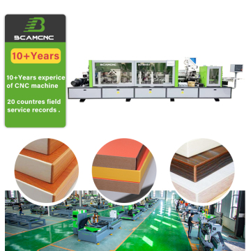 MDF Board Woodworking Automatic PVC Edge Banding Machine with Trimmer